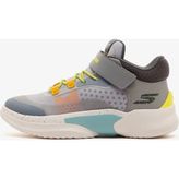 Skechers 406068L GYYL Skx Court Hype - Hooper - Hero Gri Çocuk Basketbol Spor Ayakkabı