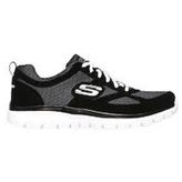 Skechers Burns Agoura 52635-BKW Siyah Erkek Spor Ayakkabı