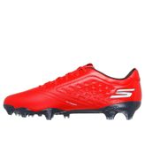 Skechers Gold FG Erkek Kırmızı-Siyah Krampon 252015 RDBK, 43
