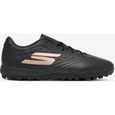 Skechers Gold Tf Erkek Halı Saha Ayakkabısı Yetişkin İçin Hafif Sentetik Malzeme ve Konfor - Siyah