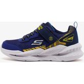 Skechers Meteor-Lights 2.0 Lacivert/Sarı Işıklı Spor Ayakkabı Büyük Erkek Çocuklar İçin Konforlu Tasarım - Lacivert - Sarı