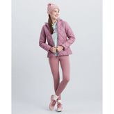 Skechers S212001-620 W Capitone Hooded Kırmızı Kadın Mont