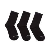 Skechers S212283-001 U 3 Pack Crew Cut Socks Siyah Unisex Çorap
