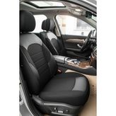 Skoda Forman Oto Koltuk Kılıfı Ön Arka Tam Set Orqide Anka Serisi - 01-Siyah