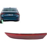 Skoda Octavia 4 2020- Tampon Reflektoru Arka Dış Sol 5E7945105 Oem - Siyah