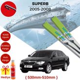 Skoda Superb 2005-2008 Silecek Takımı