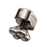 Skull Shaver Pitbull Platinum Pro - Erkekler İçin Elektrikli Tıraş Makinesi - Kablosuz, Şarj Edilebilir, Islak Ve Kuru, Kel Kafalar İçin Ergonomik - Durulama Standı Ve Seyahat Çantasıyla