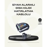 Skygo Çift Modlu 110DB Alarmlı Disk Kilidi Suya Dayanıklı