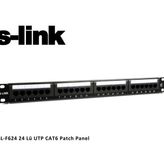 Sl-F624 19" 24Lu Utp Cat6 Patch Panel