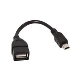 SL-OTG20 USB 15CM Mini 5p Otg Data Kablosu - Çok Renkli