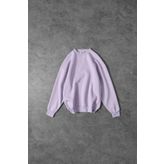 Slatra Erkek Lila Basic Bisiklet Yaka Oversize Sweatshirt