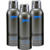 Slazenger Active Sport 3x150 ml Mavi Erkek Deodorant