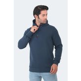Slazenger Baha İndigo Erkek Sweatshirt