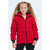 Slazenger Calısto Unisex Çocuk Mont & Kaban Kırmızı