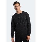 Slazenger GALLO Erkek Siyah Sweatshırt
