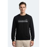 Slazenger GARAGE Erkek Siyah Sweatshırt