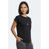 Slazenger KAPA Kadın Siyah Tişört