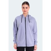 Slazenger KATHLEENA IN Kadın Mor Sweatshirt