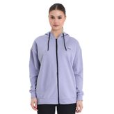 Slazenger KATHLEENA IN Kadın Oversıze Mor Sweatshırt