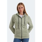 Slazenger KATYA Kadın Sweatshirt Yeşil