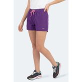 Slazenger KNOXIS Kadın Cepli Deniz Şortu Mor Şort