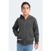 Slazenger LEKAN Unisex Çocuk Sweatshirt Koyu Gri