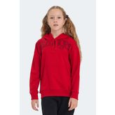 Slazenger LETTO Unisex Çocuk Sweatshirt Kırmızı