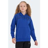 Slazenger LETTO Unisex Çocuk Sweatshirt Saks Mavi