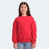 Slazenger Logan Unisex Çocuk Sweatshirt - 5 - 6 Yaş - Kırmızı