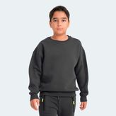 Slazenger LOGAN Unisex Çocuk Sweatshirt Koyu Gri - 7 - 8 Yaş