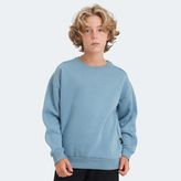 Slazenger LOGAN Unisex Çocuk Sweatshirt Mavi - 9 - 10 Yaş
