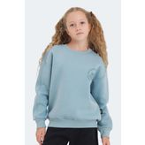 Slazenger LONE Unisex Çocuk Sweatshirt Mavi
