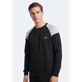 Slazenger MADE Erkek Siyah Sweatshırt
