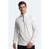 Slazenger MALIKA Erkek Ekru Sweatshırt