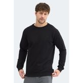 Slazenger NADAV Erkek Siyah Sweatshırt