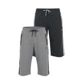 Slazenger NARAYAN 2 Lİ SET Erkek Siyah - Gri Şort