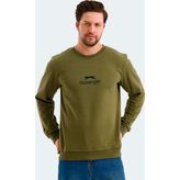 Slazenger Ortwın Erkek Sweatshirt Haki