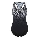 Slazenger Sports Back LD43 Siyah Kadın Mayo