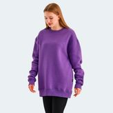 Slazenger VADIM Unisex Oversıze Mor Sweatshırt - 2XL
