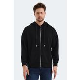Slazenger VALTER Erkek Sweatshirt Siyah