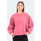 Slazenger Vıa Kadın Sweatshirt Gül