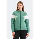 Slazenger VICTORY Kadın Sweatshirt Yeşil