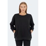 Slazenger VIKENTI SW Kadın Sweatshirt Siyah
