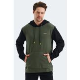 Slazenger VIOLA Erkek Sweatshirt Haki / Siyah