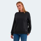 Slazenger VIRTUE IN Kadın Oversıze Siyah Sweatshırt - XL