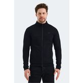 Slazenger VISUAL Erkek Sweatshirt Siyah