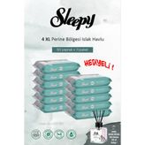 Sleepy 11 Paket X 50'Li (550 Yaprak) Perine Bölgesi Vücut Havlusu Ve Rosıe