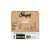 Sleepy Ecologic Premium Plus 80 Adet Normal Günlük Ped