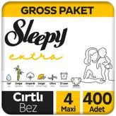 Sleepy Extra No:4 Maxi 400 Adet Bebek Bezi