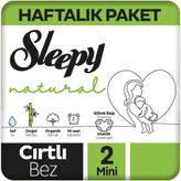 Sleepy Natural No:2 Mini Bebek Bezi
